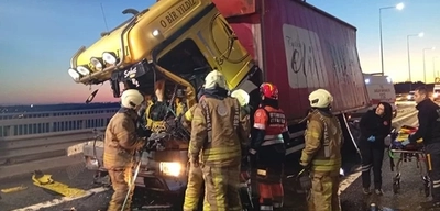Kuzey Marmara Otoyolu'nda Feci Kaza