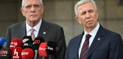 Mansur Yavaş ile Müsavat Dervişoğlu Bir Araya Geldi