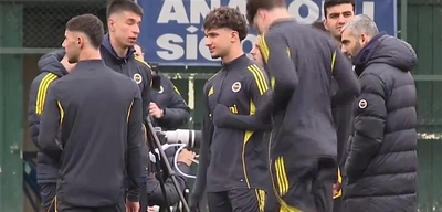 Galatasaray'dan Transfer Edilen Çağrı Balta İlk Kez Fenerbahçe Formasıyla Antrenmana Katıldı