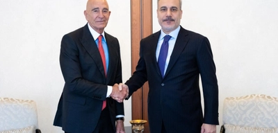 Bakan Fidan, Tom Barrack'la Görüştü