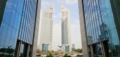 Dubai Finans Merkezi Vuruldu: İşte Bölgeden İlk Görüntüler!