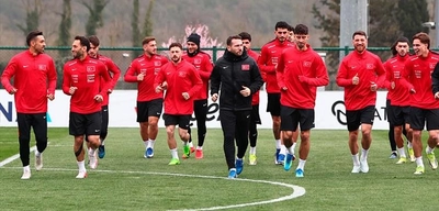 Ay-Yıldızlılar, Romanya Maçı Öncesi Hazırlıklarını Tamamladı