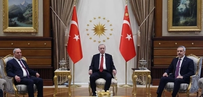 Cumhurbaşkanı Erdoğan, Filistin Devlet Başkan Yardımcısı eş-Şeyh'i Kabul Ettİ