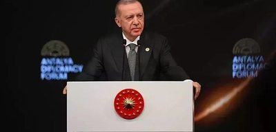 Cumhurbaşkanı Erdoğan Antalya Diplomasi Forumu'nda Konuşuyor