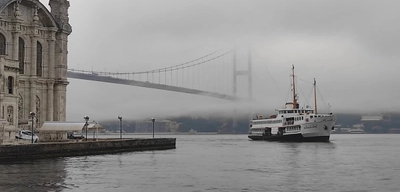 İstanbul'da Sis: Boğaz Trafiği Durdu