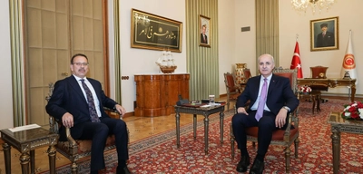 Kurtulmuş, Sayıştay Başkanı Yener'i Kabul Etti