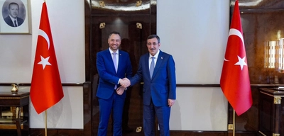Cevdet Yılmaz Belçika Heyetiyle Buluştu