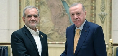 Cumhurbaşkanı Erdoğan Pezeşkiyan ile Görüştü
