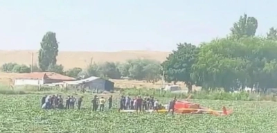 Ankara'da Eğitim Helikopteri Düştü: 2 Yaralı