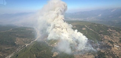 Ege ve Akdeniz'de Orman Yangınlarıyla Mücadele