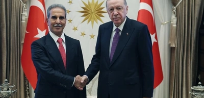 Cumhurbaşkanı Erdoğan Faik Zeydan'ı Kabul Etti