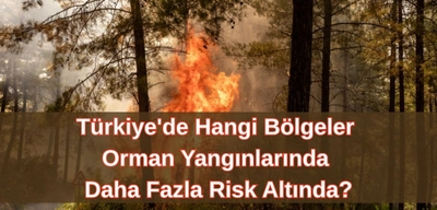 Avrupa'da Yangın Riski Tırmanıyor: Yeni Haritada Türkiye'nin Batısı Öne Çıktı