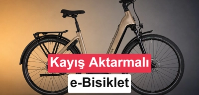 Kayış Aktarmalı Elektrikli Bisiklet 150 Kilometre Menzil Sunuyor