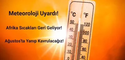Afrika Sıcakları Geri Geliyor: Ağustos'ta Yanıp Kavrulacağız