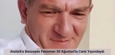 Atatürk'e Benzeyen Fenomen 30 Ağustos'u Kullandı! TikTok Canlı Yayınında Para Topladı