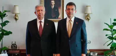 Ekrem İmamoğlu, Ankara'da Mansur Yavaş'ı Ziyaret Etti: "Tek Yumruğuz"