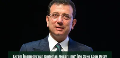 Ekrem İmamoğlu'nun Diploması Geçerli mi? İşte Şoke Eden Detay
