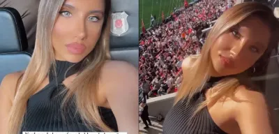 Elif Karaarslan Sosyal Medya Fenomeni Olmuştu! Bu Kez Beşiktaş Maçı Yorumuyla Gündemde
