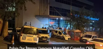 Kocaeli'de Polisin Dur İhtarına Uymayan Motosikletli Canından Oldu