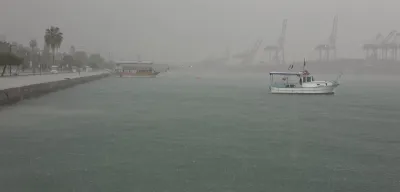 Mersin'de Sağanak Yağış, Akdeniz'de Hortum!