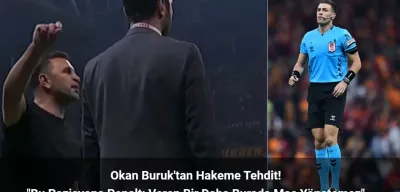 Okan Buruk Hakem Tehdidi İle Gündemde! Penaltı Veren Hakemi Uyardı!
