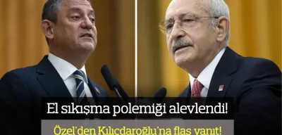 Özgür Özel: “Kemal Bey Hiçbir Zaman Birinci Partinin Lideri Değildi”