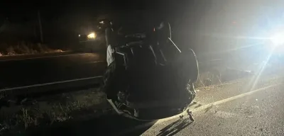 Sivas’ta Otomobil Su Kanalına Devrildi: 2 Ölü, 1 Yaralı