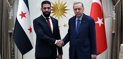 Erdoğan, Ahmed Şara'yı Kabul Etti