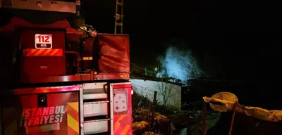 İstanbul'da Binada Yangın: Ev Küle Döndü!