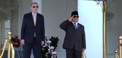 Erdoğan Endonezya'da Resmi Törenle Karşılandı