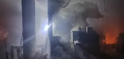 Çanakkale'de Ahşap Üretim Atölyesinde Yangın!