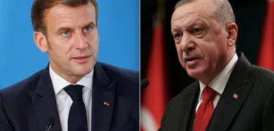 Macron'dan Erdoğan'a Bayram Tebriği