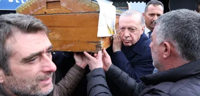 Cumhurbaşkanı Erdoğan, Burhan Abiş'in Cenazesine Katıldı