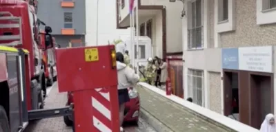 Avcılar'da Kız Yurdunda Yangın