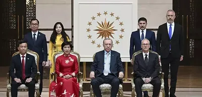 Cumhurbaşkanı Erdoğan, Beş Ülkenin Yeni Büyükelçilerini Kabul Etti