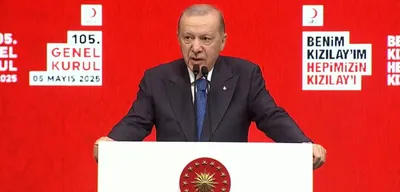Cumhurbaşkanı Erdoğan, Türk Kızılay Genel Kurulu'nda Konuşuyor