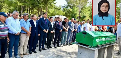 Muğla Depreminde Hayatını Kaybeden 14 Yaşındaki Afra Nur Günlü Son Yolculuğuna Uğurlandı