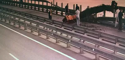 Ukrayna Kırım Köprüsü'nü Üçüncü Kez Vurdu!