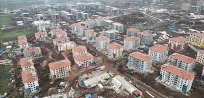 Hatay Hassa'daki Deprem Konutları Tamamlandı
