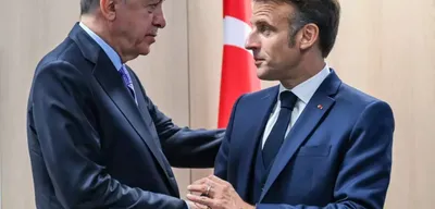 Cumhurbaşkanı Erdoğan ve Fransa Cumhurbaşkanı Macron, Gazze'deki Krizi Görüştü
