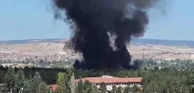Kütahya Hava Er Eğitim Tugayı'nda Yangın!