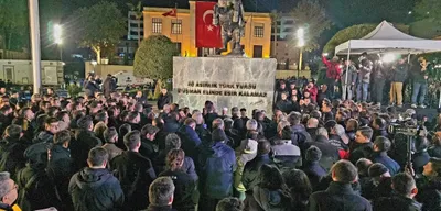 Depremin 3. Yılında Anma Törenleri