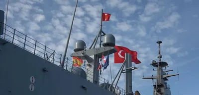 Mehmetçik Tatbikat için Almanya'nın Emden Limanında