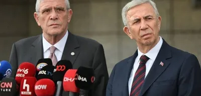 Mansur Yavaş ile Müsavat Dervişoğlu Bir Araya Geldi