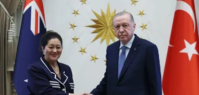 Cumhurbaşkanı Erdoğan, Yeni Zelanda Genel Valisi Cindy Kiro'yu Kabul Etti