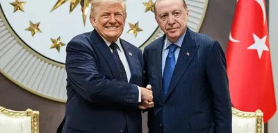 Beyaz Saray, Erdoğan ve Trump'ın Tokalaşma Anını Paylaştı