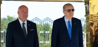 Cumhurbaşkanı Erdoğan'dan Avusturya Şansölyesi Stocker'a Resmi Karşılama