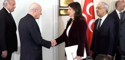 DEM Parti Heyetinden Bahçeli'ye Ziyaret