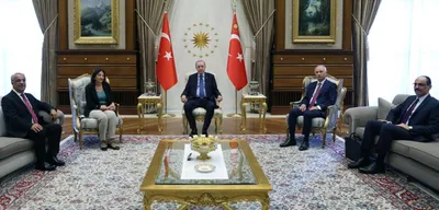 Cumhurbaşkanı Erdoğan, DEM Parti Heyetini Kabul Etti
