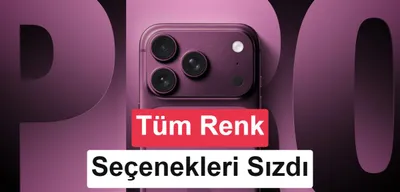 iPhone 18 Pro modellerinin renk seçenekleri sızdırıldı